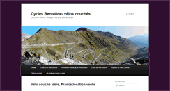 Desktop Screenshot of cycles-bentoline.com