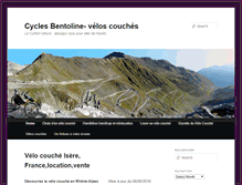 Tablet Screenshot of cycles-bentoline.com